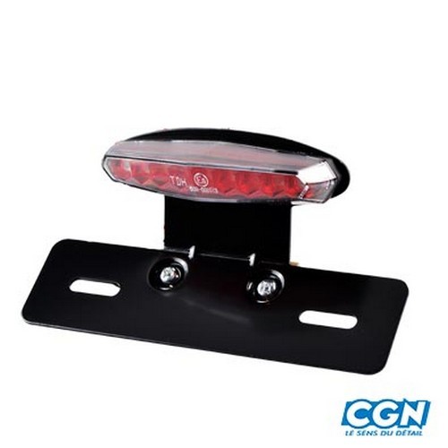 PonziRacing - Scooter et Moto 50cc > Esthétique > Phares / Stop / Flèches  et Pièces Détachées > Butées arrière universelles pour motos > 204425 STOP BARRES  LED UNIVERSELLES + SUPPORT PLAQUE HOMOLOGUÉE