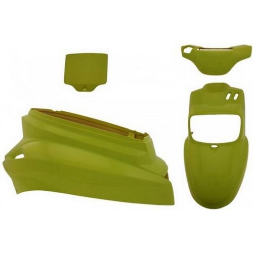 Mbk booster. kit carénages vert foncé - pièce moto, scooter