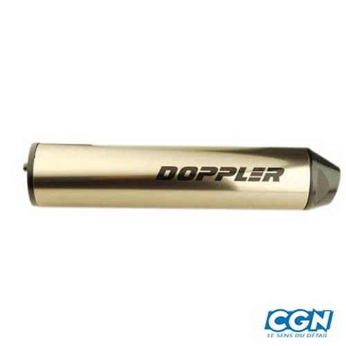 Collier silencieux d´échappement DOPPLER ER1 / WR7 / GP8.0 Noir (D.70mm)