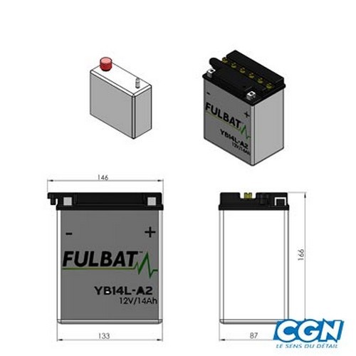 PonziRacing - Scooter et Moto 50cc > Électronique > Batteries